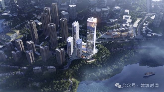 新葡京官网在线200米！重庆W酒店项目迎来重大节点：标志性“钻石皇冠”建筑幕墙基本完成！(图4)