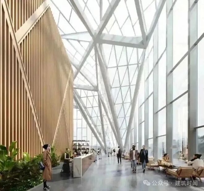 新葡京官网在线200米！重庆W酒店项目迎来重大节点：标志性“钻石皇冠”建筑幕墙基本完成！(图7)